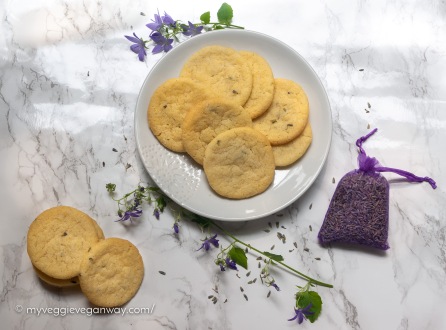 vegan lavender cookies